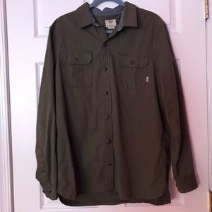 Vans Oversized Green Army Jacket